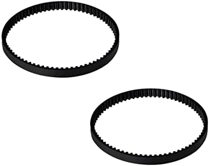 Replacement Belts for Shark Rocket HV300 HV301 HV302 HV305 HV308 HV310 HV320 HV322 HV380 HV345 ZS350 ZS350C ZS351 ZS351C ZS352 Series Upright Vacuum Cleaner (Pack of 2)