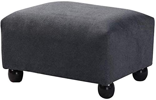 Siège de tabouret de remplacement en lin gris de qualité supérieure