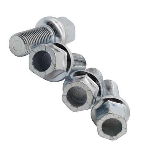 Pernos de rueda para coche VW Arteon y Beetle pack de 4 tornillos de 28 mm para buje 3