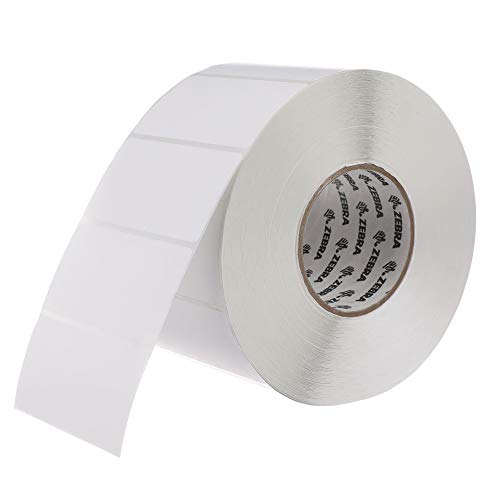 Zebra - 4 x 2 in Thermal Transfer Paper labels, Z-Perform 2000T Permanent Adhesive Shipping labels, Zebra Industrial Printer Compatible, 3 in Core - 4 rolls - 10031656SP