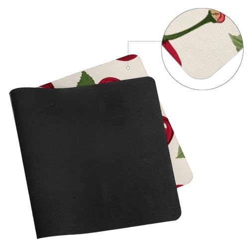 Desk Pad Protector con diseño cereza roja 24x12 pulgadas miniatura 7