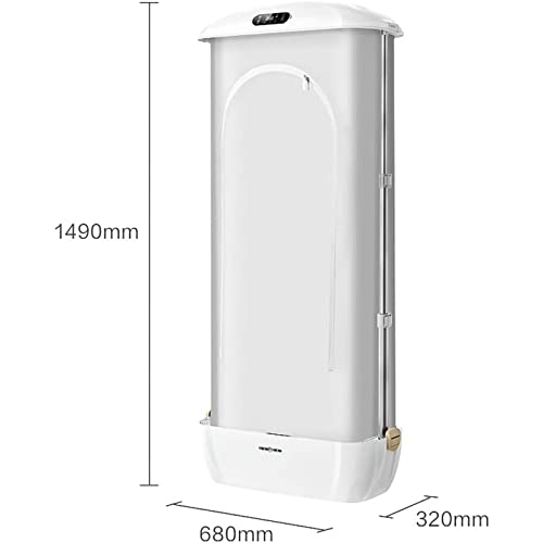 Automatic Ironing Machine, Clothes Dryer, Steam Drying Machine, Portable, Household, Ironing Clothes Folding Wrinkle Removal Machine,A