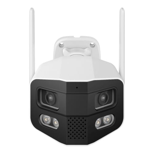 El Mejor Listado de Camaras de Vigilancia Steren - 5 favoritos. 43 STEREN Cámara de Seguridad Wi-Fi* / Ethernet panorámica 180° de Doble Lente 2 Mpx + 2 Mpx Fija, para Exterior