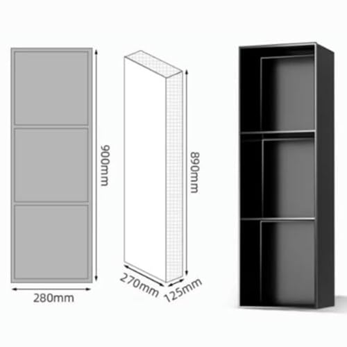 Solution gain de place douche étagère encastrable en acier inoxydable - 3
