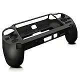 L2 R2 Trigger Hand Grip Shell Controller Protective Case for Vita 1000 (Black)