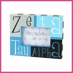 Zeta Tau Alpha - Block Frame