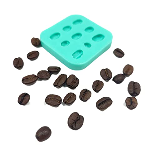 Coffee beans (Real size coffee beans) candle making molds