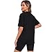 Womens Oversized Cotton T Shirts Crewneck Short Sleeve Tops Heavyweight Casual Loose Fit Drop Shoulder Fashion Tees