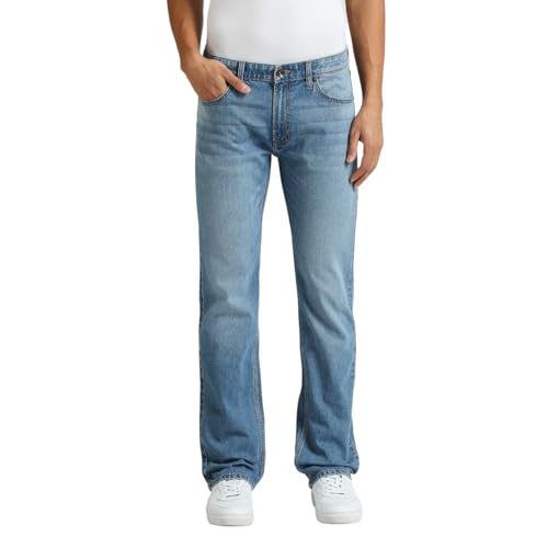 Image of Pepe Jeans Men's Regular Fit Mid Rise Jeans