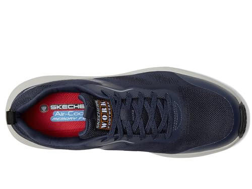 Skechers Men's Work Transporter Iite Industrial Shoe, Blue, 10