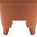 Bloem Modica Deck Rail Round Planter: 12
