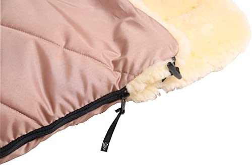 Kaiser Lammfell Fußsack PAAT Sand Lammfell Medizin 6542031