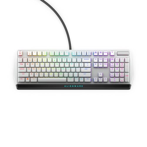 Alienware AW510K Clavier rétroéclairé USB commutateur : CHERRY MX Low Profile lunar pour Alienware Area 51 Aurora Aurora R10 Aurora R9 M15 M17 G5 5090 XPS 8940 - vue 9