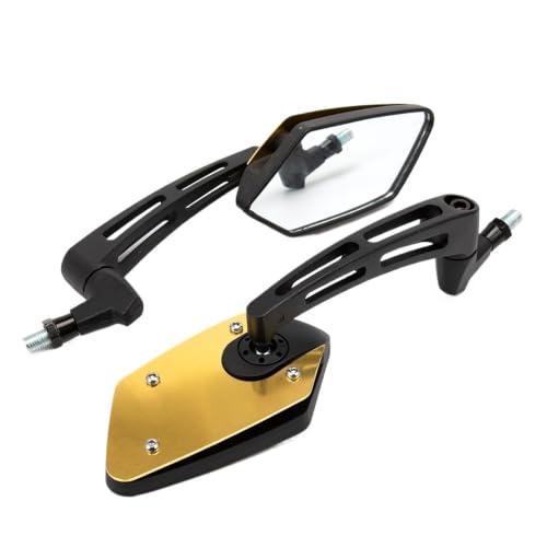 Espejo retrovisor moto universal gran angular 8mm 10mm para ciclomotor 7