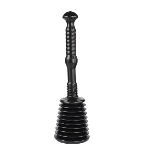 Image of DEKTON Master Plunger - Large | Master Plunger Use to Unblock Kitchen Sinks, Waste Disposal Units, Showers| Heavy-Duty Rubber Cup| Extra-Long Handle for Superior Leverage| Effortlessly Clears Clogs