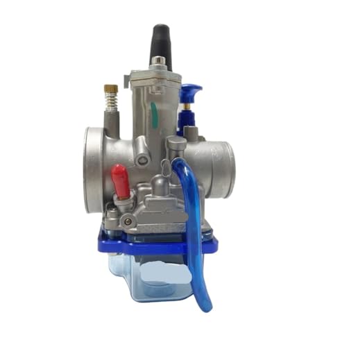 Carburateur de moto 24 26 28 30 32 34 mm pièce admission moteur bleu 28mm