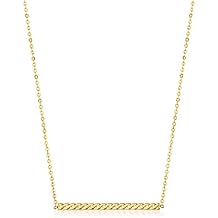 Pure Collection by Ross-Simons Italian 14kt Yellow Gold Twisted Bar Necklace