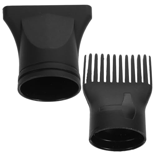 CIYODO Accesorios para Secador de Pelo 2 Piezas Boquilla Difusora y Concentradora Resistente a Altas Temperaturas para Peinado y Secado Rápido Casa o Viaje