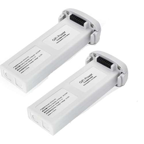 cjc Replacement Battery for FIMI A3 RC Drone – 11.1V 2100mAh LiPo Drone Batteries (2)