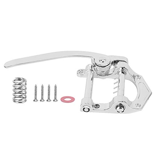 Tailpiece Vibrato Bridge for SG//LP Electric Guitars, DIY Tremolo System with smoothness Bending, Zinc Alloy, Complete Mounting