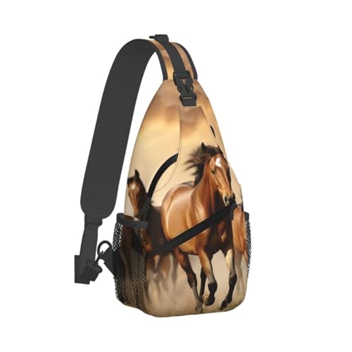 Bolso cruzado diagonal para hombre tipo sling miniatura 2