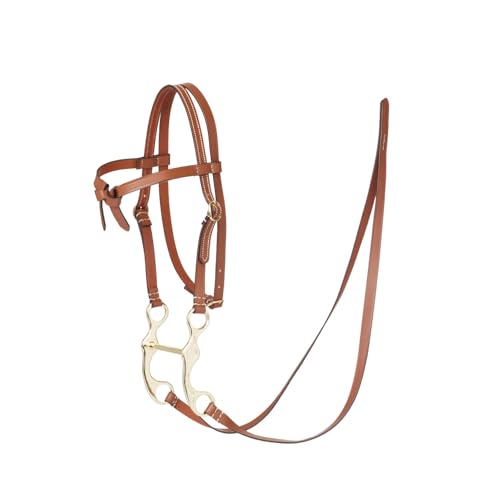 LeMieux Hobby Horse Toy Western Trensenzaum - Hellbraun