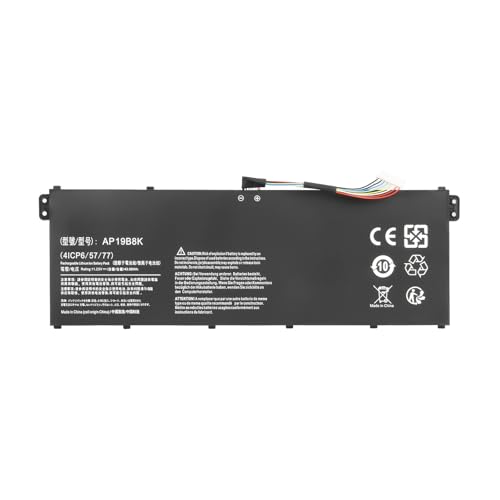 COMPONENTI DI ALTA QUALITÀ: le nostre batterie per laptop sono realizzate con materiali e circuiti di alta qualità per garantire durata e prestazioni. Utilizziamo solo batterie di altissima qualità che consentono fino a 500 cicli di carica.