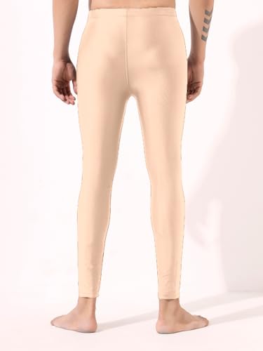 Image of LYCOT Men's Polyester Compression Full Pant /Tights /Legging for Gym Fitness, Running, Cycling, Yoga Fit Multi Sports, Cricket, Football, Badminton, & Other Outdoor Wear