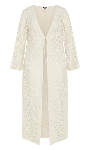 Image of City Chic Women's Plus Size Pretty Thing Duster