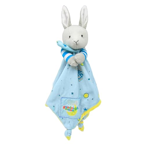 Image of Goodnight Moon Bunny Plush Stuffed Animal Snuggler Lovey Security Blanket