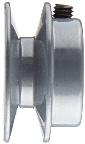 BK25 1" Inch Bore cast Iron Solid Pulley with OD: 2.5" inch BK251 for V-Belts Size 4L, 5L