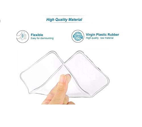 Image of COVERBLACK Back Cover for Samsung Galaxy J8 - SM-J810-2018 Edition - Transparent