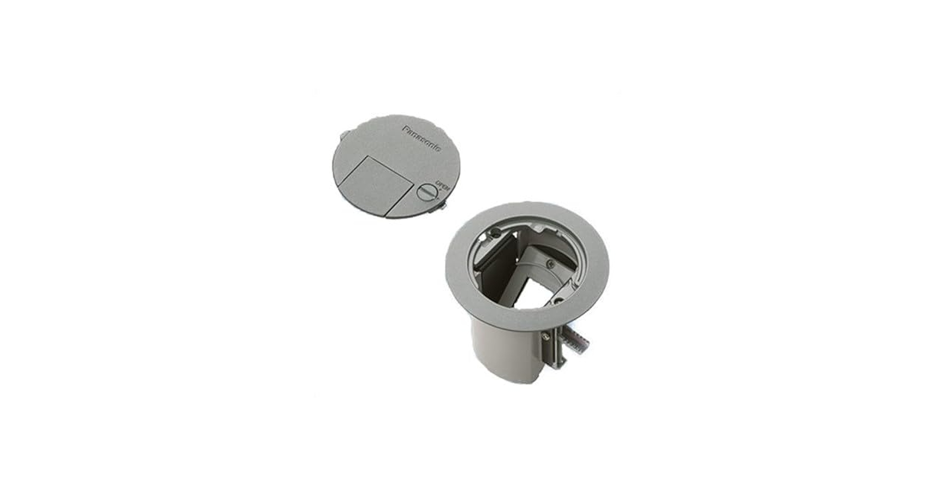 Panasonic - 住宅用フロアコンセントDUM7002MH 3個 Panasonic (手配品) 住宅用フロアコンラウンド(弱電用ブランク