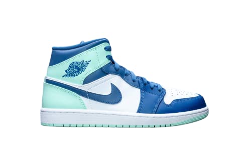 Air Jordan 1 Mid Mystic Navy Mint Foam confort amorti et cuir résistant