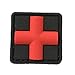 Produktbild HCS Medic Patch rotes Kreuz 25x25mm