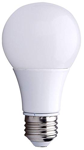 Bioluz LED 40W LED Light Bulb A19 2700K Warm White Standard E26 Base Indoor Outdoor Home Decor Energy Efficient Long-Lasting Replacement Lightbulb. OK in Cold Temp and Flicker Free Non-Dimmable 6 Pack