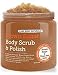 Pure Body Naturals Exfoliating Brown Sugar and Dead Sea Salts Body Scrub, 12 Oz