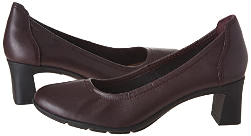 Image of Clarks Collection, Neiley Pearl Burgundy L 9.5W