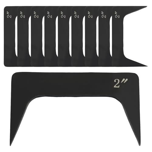 Hordion 10PCS Pinch Dogs Woodworking 2 Pinch Clamp Alloy Steel Wood Clamps