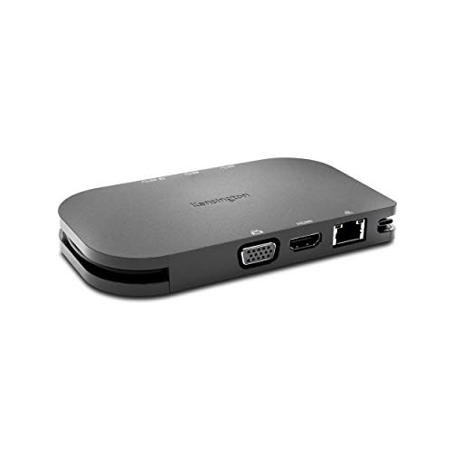 Kensington SD1600P USB-C Travel Dock 4K with Pass-Through USB-C Charging (K33968WW)
