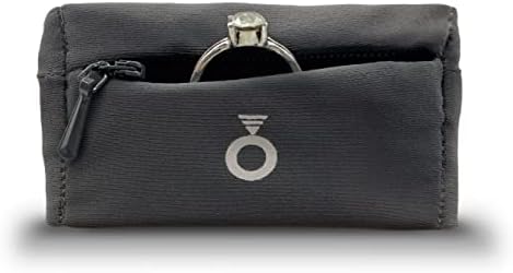 The Large and in Charge Bundle - Store Your Wedding Rings securely and with Style in the Original and Patented Wristband with Pocket image 4