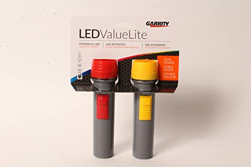 Garrity 65-092 LED 2D ValueLite Combo Pack Flashlight, Pack of 2