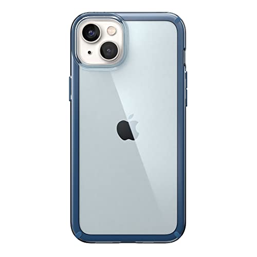 Speck iPhone 15 Plus & 14 Plus Case - Drop Protection, Scratch Resistant Dual Layer Slim Phone Case for 6.7 Inch iPhones - Anti-Yellowing & Anti-Fade Case - Glass Navy/Winter Navy GemShell - image 9