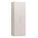 Dmora Guardaroba Legno Massello, Made in Italy, Altezza 247 cm, Armadio da Camera Moderno (Pino, 2 Ante)