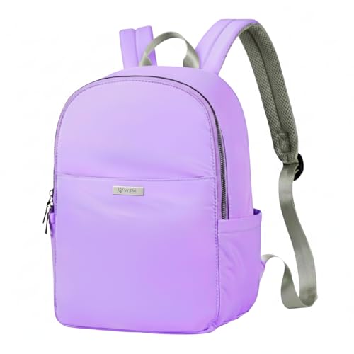 Image of VISMIINTREND College Backpack for Women, Girls |fits 13 Inch Laptop| Nylon Casual Daypack|Stylish Backpack|Bags for Tution | School | Travel |New Year Gifts