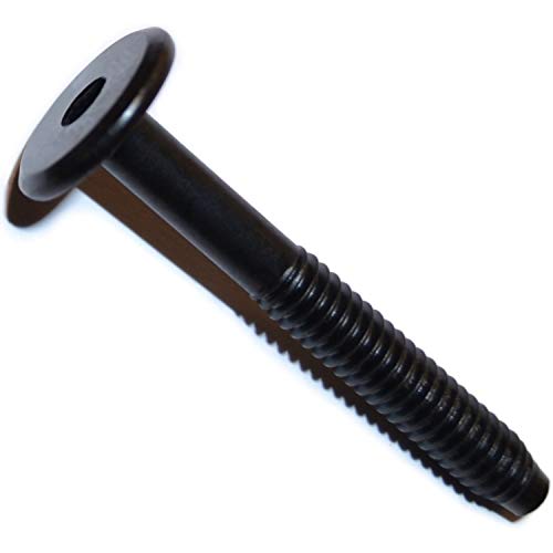 Hard-to-Find Fastener 14973445775 Connector Bolt, 1/4-20 x 1.97, Black, 10