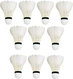 Tima Feather Shuttle Cock (White) (Pack of 10) (B07HKH816H) Amazon Price History, Amazon Price Tracker