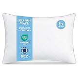 Orange Wave Almohadas 50x70 cm – Microfibra hipoalergénica, Ideales para Dormir cómodamente