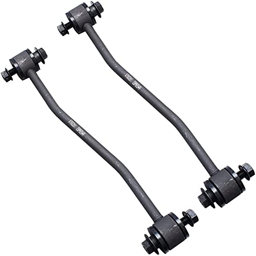 Image of Detroit Axle - 4WD 8pc Shocks Kit for 00-04 Ford F-250 F-350 Super Duty, Front and Rear Shock Absorbers Sway Bar End Links 2000 2001 2002 2003 2004 Replacement