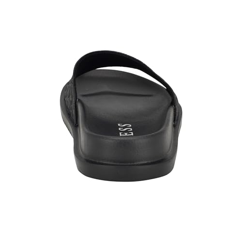 Guess Men's VARTINO Slide Sandal, Black 001, 133